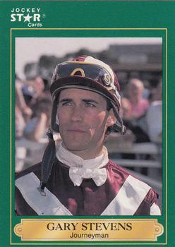 1991 Jockey Star Jockeys #190 Gary Stevens Front